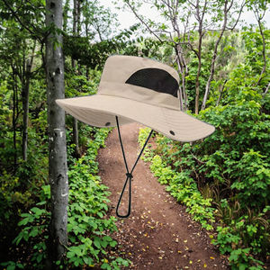 Chapeau Bob Personnalisé en Toile d'Été pour Sports de Plein Air, Camping, Pêche et Voyage – Protection Solaire Décontractée 100% Polyester - Product Image 3