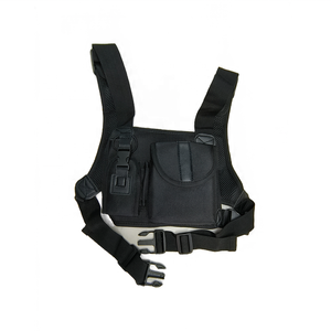 Cầm tay hai chiều đài phát thanh khai thác vest Giàn Khoan túi ngực chiến thuật Walkie Talkie với 10km phạm vi cho thông tin liên lạc - Product Image 1