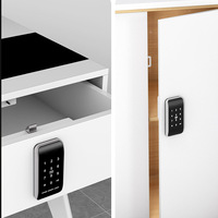 Serrure électronique numérique sans clé pour armoire, avec code PIN et stockage de mot de passe, pour casier de gym et mobilier intelligent