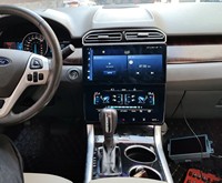 Autoradio GPS Android 14 de 12+10,25 pouces pour Ford Ruijie 2009-2014 avec Carplay, lecteur multimédia et DSP