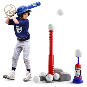 Ensemble <span class=keywords><strong>de</strong></span> 2 jouets <span class=keywords><strong>de</strong></span> baseball pour tout-petits, en plastique, pour l'entraînement au baseball en intérieur, portable, réglable, nouveaux jouets <span class=keywords><strong>de</strong></span> <span class=keywords><strong>jeu</strong></span> <span class=keywords><strong>de</strong></span> baseball - Product Image 1