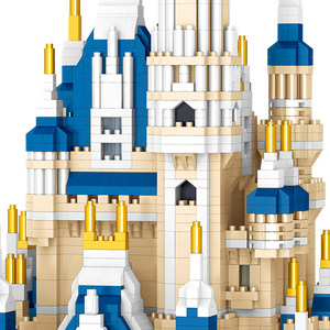 الثلوج القلعة الطوب بناء مجموعات الالعاب 4775 قطعة البسيطة كتلة الجذعية لعبة التعليم الشارع الرؤية الالعاب العملاقة - Product Image 5