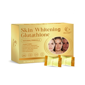Comprimés de glutathion éclaircissants pour la peau DUOZI, 30 unités, formule naturelle, traitement des taches brunes, éclaircissant - Product Image 1