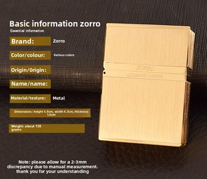 Accendino <span class=keywords><strong>a</strong></span> <span class=keywords><strong>Benzina</strong></span> in Rame Grezzo di Alta Gamma, Finitura Spazzolata, Antivento, <span class=keywords><strong>a</strong></span> Cherosene, Regalo di Lusso da Collezione per Uomini - Product Image 6