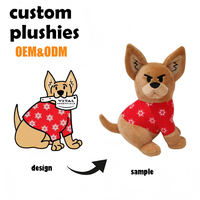 Boneka Burung Plush Super Lembut Kustom Grosir dari Katun Organik dengan Branding Perusahaan dan Fungsi Pereda Stres