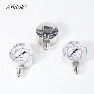 0-300psi 20bar Aço Inoxidável 304 Medidor de Pressão Radial AFKLOK - Product Image 4