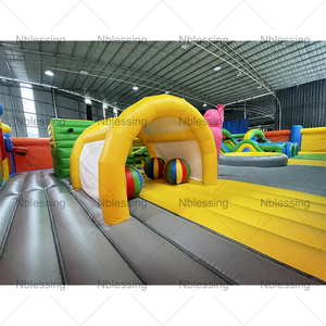 <b>Inflatable</b> Factory Commercial House Obstacle Course for Team Events House <b>Inflatable</b> Obstacle Course <b>Inflatable</b> Obstacle - Product Image 4