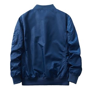 <strong>Men's</strong> Lightweight Bomber Jackets Smart Casual Jackets Spring Summer Jackets Windbreaker Full Zip <strong>Coat</strong> - Product Image 2