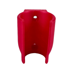 Supporto da parete in plastica per tubi flessibili, portaoggetti, altezza 6 cm, larghezza 4,1 cm, profondità 4,2 cm, per organizzare dietro le porte - Product Image 2