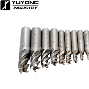 10pcs/Set HSS 4 Flute 2/2.5/3/4/5/6/7/<strong>8</strong>/9/10mm End Mill Straight Shank <strong>Router</strong> Drill <strong>Bits</strong> Woodworking Milling Cutter Tool