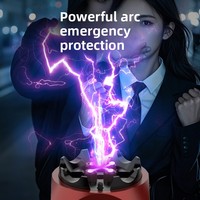 Lampe torche de défense personnelle rechargeable à LED, détecteur de caméra espion ABS, détection IR, brise-vitre d'hôtel, alarme