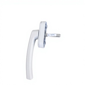 ידית חלון UPVC איכותית עם נעילה, מנגנון הטיה וסיבוב, וציר אבטחה גבוה, לשימוש במלונות מודרניים - Product Image 1