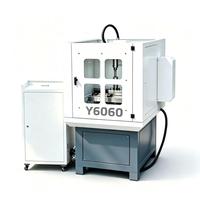 Mesin Penggilingan CNC Mini 3030 300x300mm 3-Axis 1.5-2.2kW Pengukir Logam untuk Aluminium Kayu