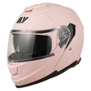 Casco Moto Integrale Apribile MY FF935 Stile Donna con Logo Personalizzabile, Visiera Parasole, Leggero in ABS, Certificato ECE/DOT - Product Image 2