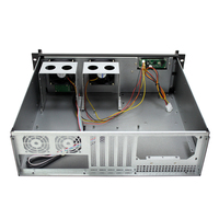 Harga Grosir Chassis Rak 3u 19 Inch Industrial 390mm Kedalaman Pendek untuk Server HTPC