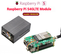 Raspberry Pi 5 con módulo dedicado Qualcomm CAT4 4G LTE (M4GUSB) Acceso a Internet telefónico gratuito y controlador