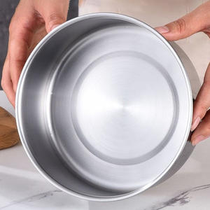 5 contenants de stockage alimentaire modernes en acier inoxydable avec couvercle pour la conservation de la fraîcheur, les voyages, le camping, les fêtes de football - Product Image 3