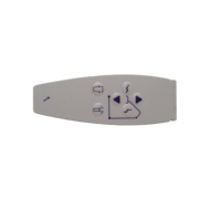 Personnalisation de panneaux de commande à distance en plastique IP67, PC, PET, acrylique, avec revêtement graphique, adhésif 3M, équipement médical