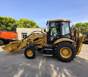 รถตักล้อยางมือสอง CAT420F CAT420F2 ราคาถูก รถแบคโฮ Caterpillar 420F พร้อมเครื่องยนต์ Cummins - Product Image 1