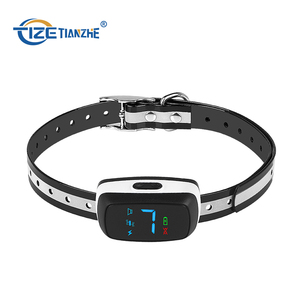 Verkäufer Elektronische Wiederaufladbare Hund Ausbildung Rinde Kragen Vibration Kein Schlag Bellen Hund <span class=keywords><strong>Alarm</strong></span> Anti Rinde Kragen - Product Image 1