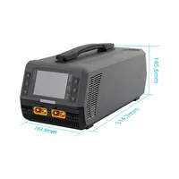 Chargeur ToolkitRC M14DAC pour batterie lithium 6-14S, 2 canaux AC 2500W synchronisé 50A (30A*2), compatible DroneCAN Smart Battery