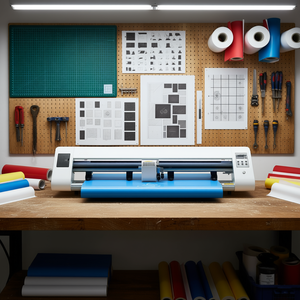 Macchina da Taglio per Vinile Vevor con 2 Lame e Rilevamento Automatico dei Bordi - Product Image 2