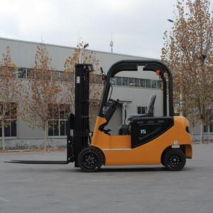 Chariot élévateur à 4 roues de 1,5 tonne - Batterie au plomb-acide, longueur de fourche de 1220 mm pour les besoins industriels - Product Image 3