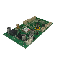 Carte de contrôle pour purificateur d'eau 4G IoT avec paiement QR, double capteur de débit, 3 vannes, écran 128x64, eau froide et chaude, PCBA OEM ODM