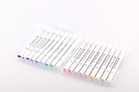 Ensemble de stylos à double pointe de haute qualité à base d'alcool, aquarelle, marqueurs d'art pour enfants et adultes, peinture, pièces