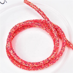 6 Mét Glitter Sequins Thạch Mềm Ống Dây Rope Chuỗi Cho DIY Quần Áo Giày Mũ Trang Sức Vòng Đeo Tay Trang Trí - Product Image 6