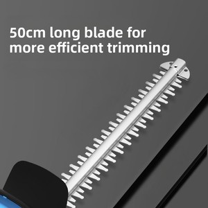 21V Cordless Hedge Trimmer 22 Inch Dual Action Blade <strong>Electric</strong> Bush <strong>Cutter</strong> with 2 Batteries for Garden Landscaping - Product Image 4