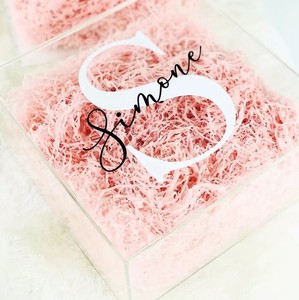 Hộp Trưng Bày Bằng Nhựa Lớn Ưa Thích Sang Trọng Tùy Chỉnh Có Nắp Hộp Đóng Gói Perspex Hộp Hình Lục Giác Acrylic Hộp Quà Cưới Bằng Acrylic Trong Suốt - Product Image 1