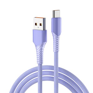 Type C Data <b>Cable</b> 6A 66W Fast Charging Nylon Braided For Mobile Phone - Product Image 5