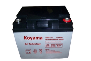 ディープサイクルbatterie 42Ah solaireインバータバッテリー<span class=keywords><strong>12V</strong></span>ゲルバッテリー - Product Image 2
