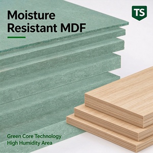 Tablero MDF Resistente a la Humedad, Retardante de Fuego, Núcleo Verde, 15~25 mm, 4x8 pies, Tamaño Personalizado, E0 E1, Venta al por Mayor, OEM - Product Image 1