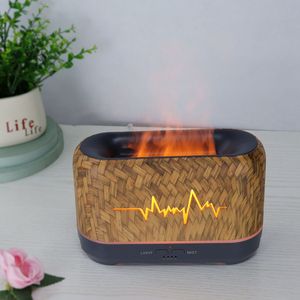 Difusor de Aromas Jcsy con Textura Tejida, Humidificador USB de 0.5L con Luz y Control de Vapor para el Hogar y el Dormitorio - Product Image 3