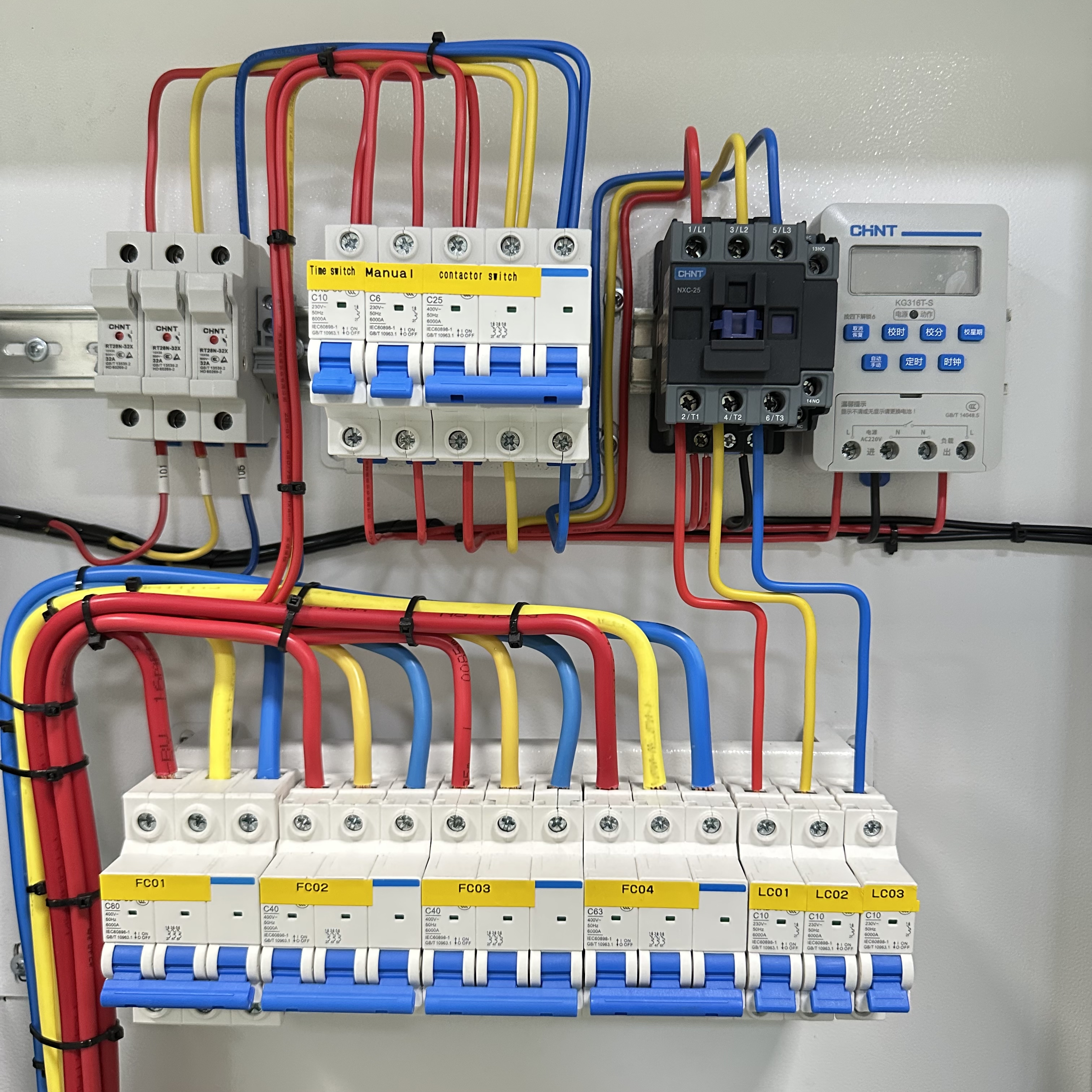 db box electrical distribution 3 phase