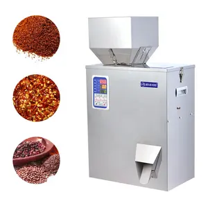 Screw nut full-automatic hardware accessories electronic tablet particle weighing and metering and sealing filling machine