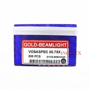 500 Stück Original Gold <span class=keywords><strong>Beamlight</strong></span> Stricknadeln VosaSpec 80.75X für SHIMA SEIKI Chinesische Strickmaschine 14G Kleine Hakennadel - Product Image 3