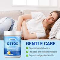Compléments Détox Herbales OEM Produits Minceur Antioxydants Santé Digestive Nettoyage du Côlon Détox Bio Poudre Détoxifiante pour le Foie