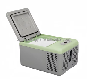 Portable Small Refrigerator With Compressor Cooling System for Home & Car Use 220V 45W 20kg Ice Maker Freezer Small Refrigerator - Product Image 2