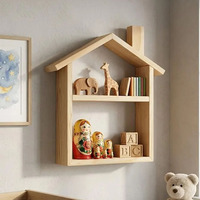 Étagère murale Montessori pour enfants, organisateur de jouets, étagère de présentation de jouets, étagère de rangement pour jouets Montessori