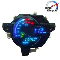 Untuk Honda Beat Fi V2 2016-2019 Speedometer LED Digital Versi Ungu Tachometer Digital LED