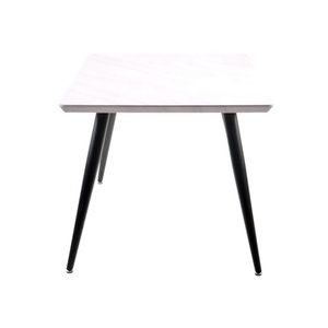 Trasporto Del Campione A Buon Mercato Mobili Per La Casa di Legno MDF di Lusso Moderna Sala da pranzo Tavolo Con Gambe In Metallo - Product Image 3