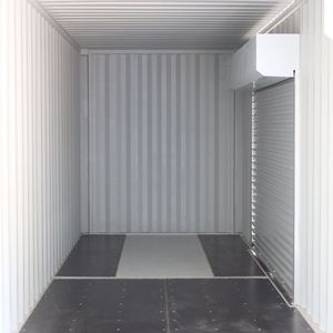 Conteneur à porte enroulable de 10 pieds, 20 pieds, 40 pieds pour espaces étroits, accès par chariot élévateur, chargement facile, stockage en entrepôt - Product Image 2