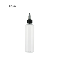 Bouteilles applicatrices en plastique transparent pour huile capillaire, produits cosmétiques pour animaux de compagnie, gel, avec pompe pulvérisatrice, capacités de 50 ml, 100 ml, 150 ml, 250 ml, 500 ml