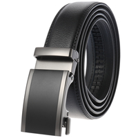 Ceinture en cuir pour homme avec logo personnalisé, plusieurs couleurs, en cuir véritable, à boucle automatique minimaliste, vente en gros