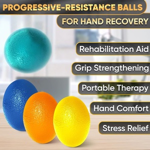 Pelotas de Gel para Terapia de Resistencia Múltiple, Ejercitador de Agarre para Manos y Dedos, Alivio del Estrés y Artritis - Product Image 3