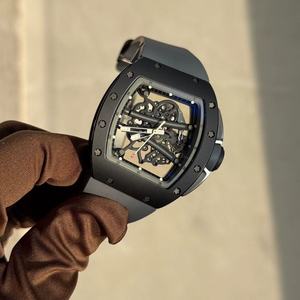 Top 61-01 Black Ceramic Men’s <b>Skeleton</b> <b>Automatic</b> Mechanical <b>Watch</b>, Sapphire Crystal, High-Quality Casual Sports Luminous <b>Watch</b> - Product Image 3