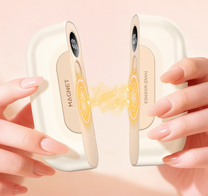 Scaldamani <span class=keywords><strong>Elettrici</strong></span> Tascabili Ricaricabili, Mini Scaldamani USB per Esterni, Scaldamani Magnetici a Batteria - Product Image 2